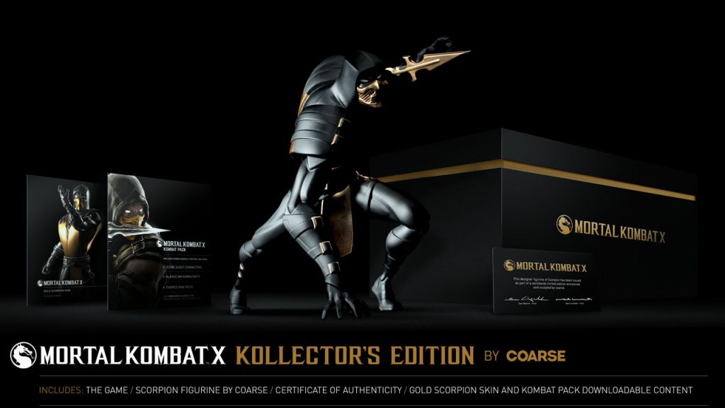 Mortal Kombat X Kollector's Edition Coarse