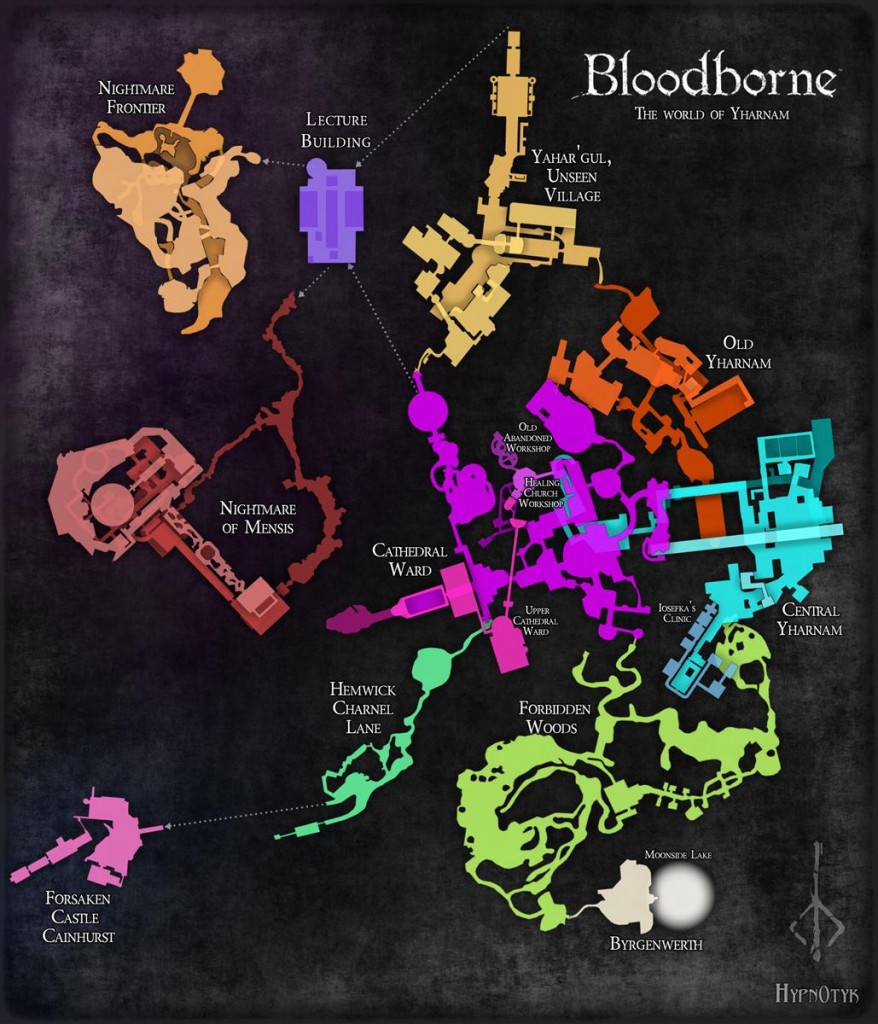 Bloodborne Haritası